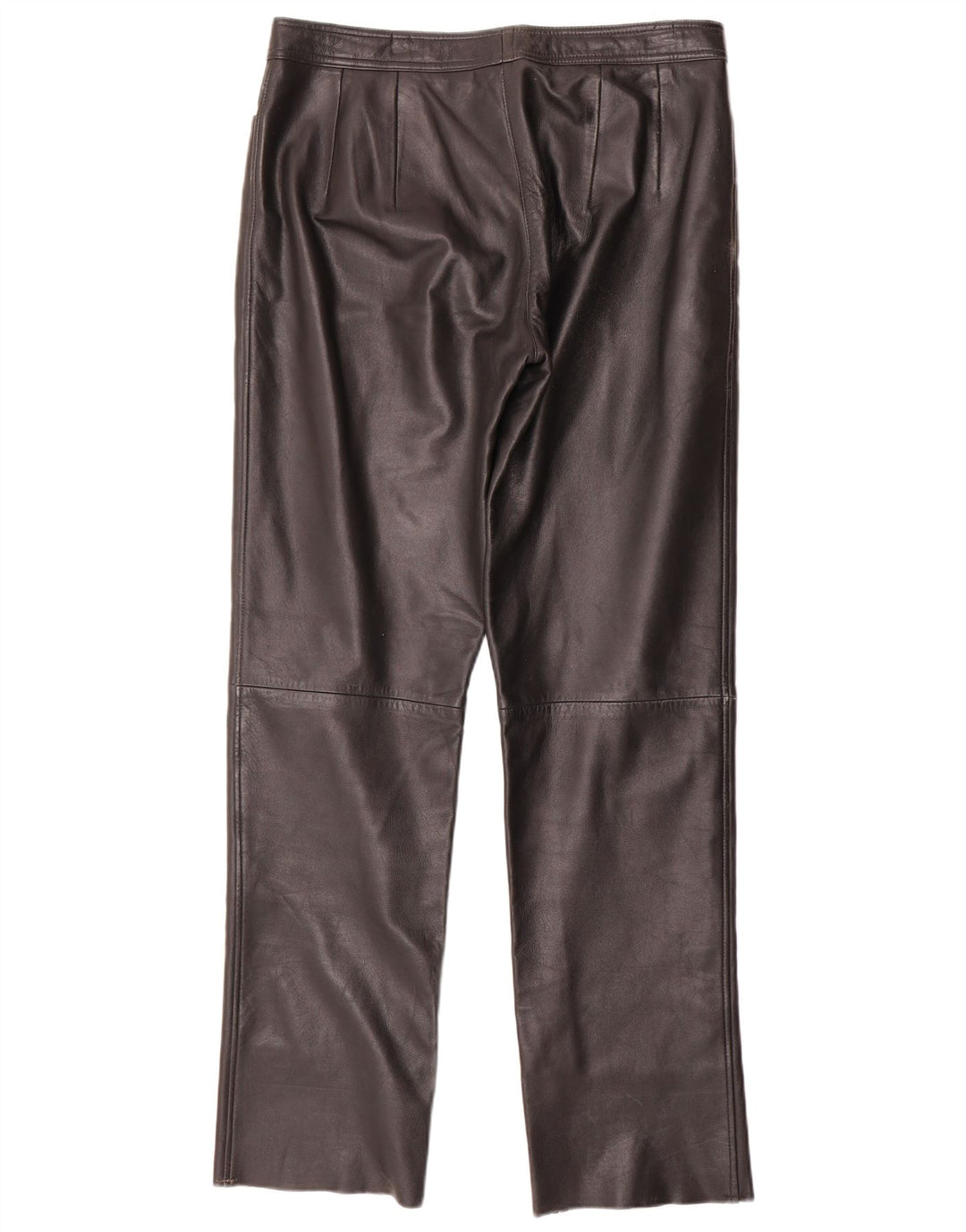 Брюки женские прямые кожаные Maddox IT 44 Medium W32 L32 Черные