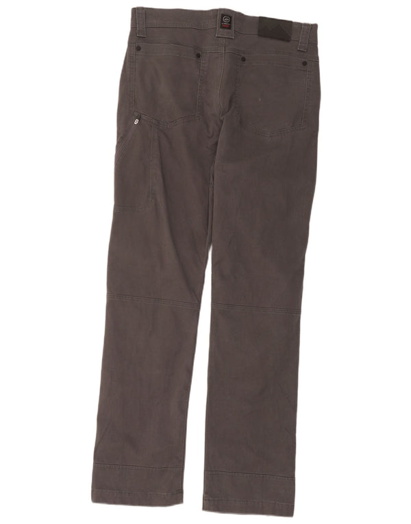 Мужские прямые брюки-карго Wrangler W34 L32, серые, хлопковые