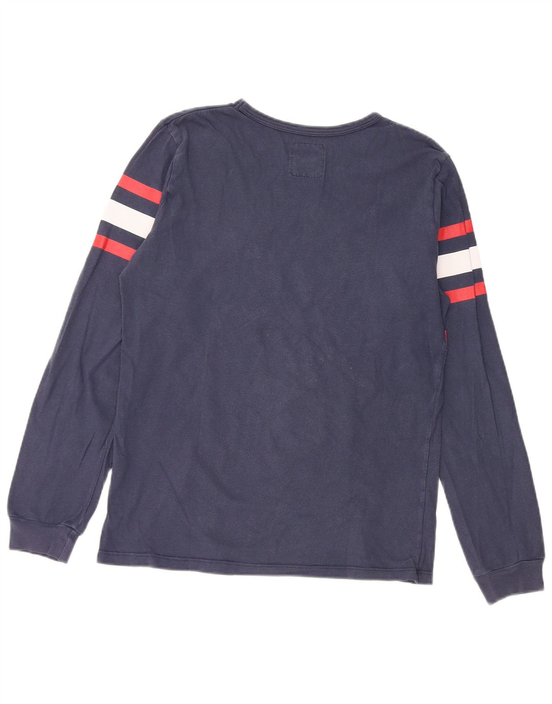 Топ с рисунком LEVI'S для мальчиков с длинными рукавами, 15–16 лет, темно-синий, с цветными блоками