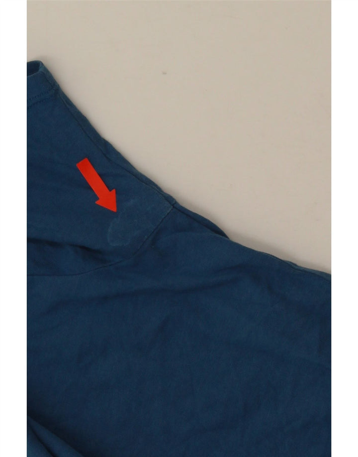 Мужская футболка спортивного кроя с графическим рисунком NIKE 2XL, синяя
