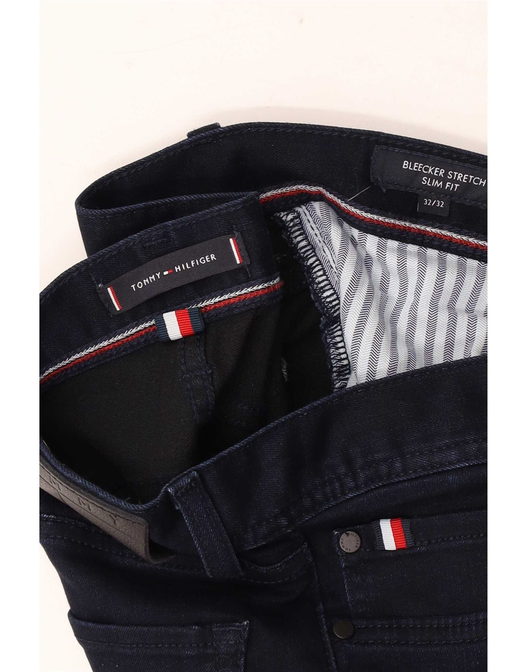Мужские джинсы Tommy Hilfiger Bleecker W32 L32 темно-синие