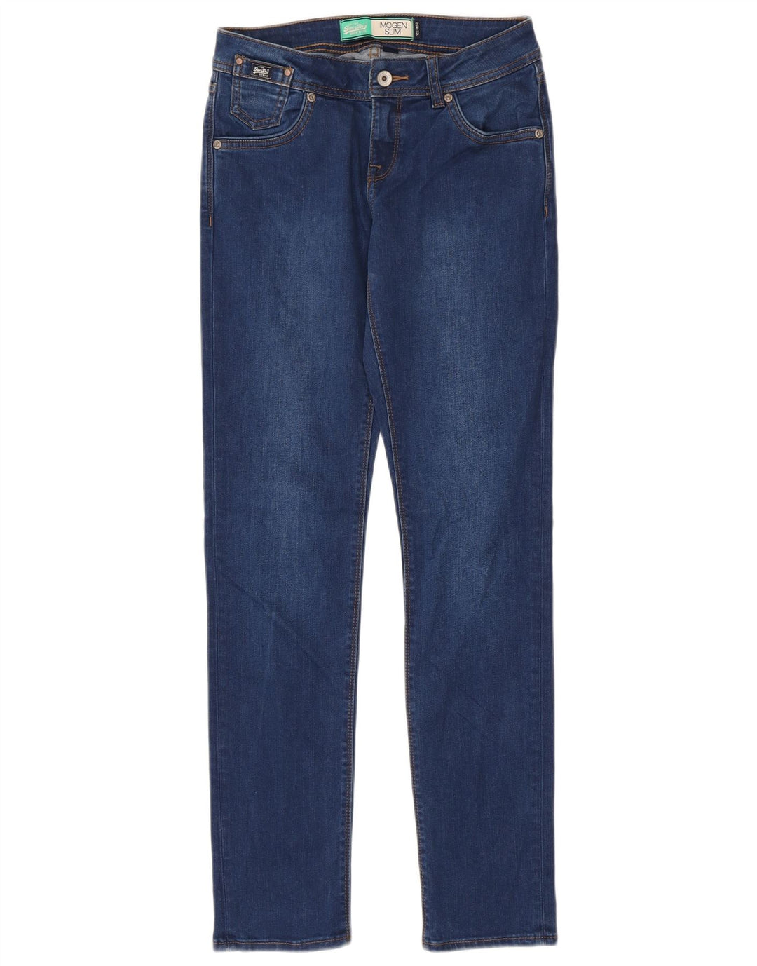 Женские узкие джинсы Imogen W26 L32 Superdry, синий хлопок