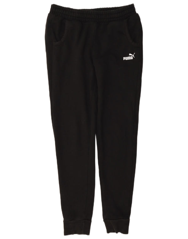 Женские спортивные брюки Puma Joggers UK 10, маленькие черные хлопковые