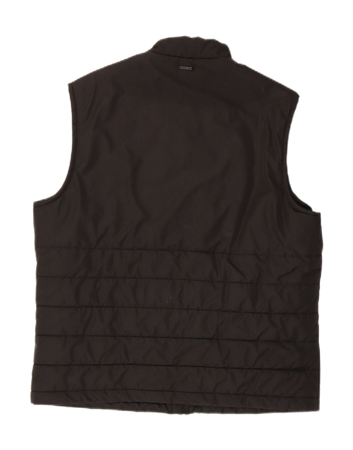 Мужская ветровка без рукавов Michael Kors UK 40, большая черная полиэстер