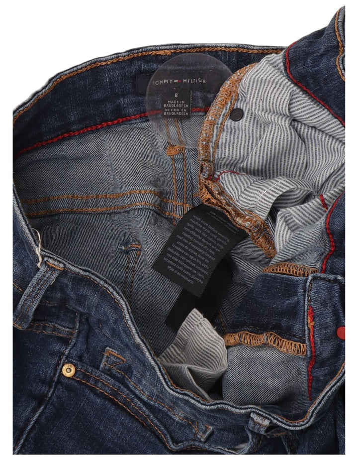 Женские узкие джинсы Tommy Hilfiger США 8, средние W30 L27, синие, хлопок