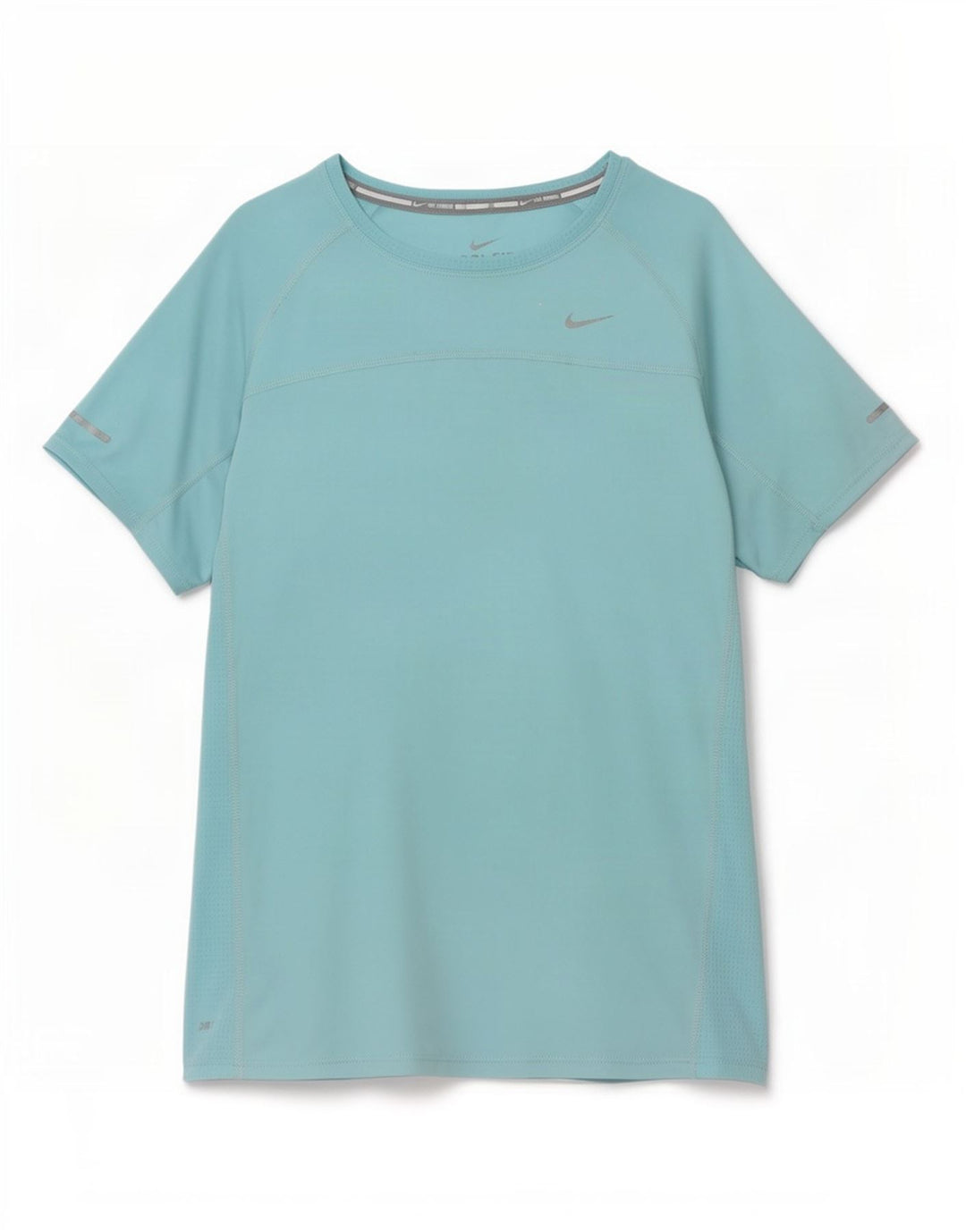 Женская футболка Nike Dri Fit Top UK 10, маленький синий полиэстер