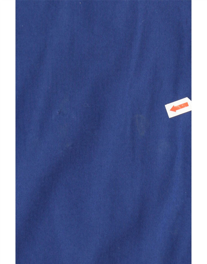 IZOD Mens Slim Fit Shirt Size 16 1/2 Large Blue Cotton Vintage Izod and Second-Hand Izod from Messina Hembry 