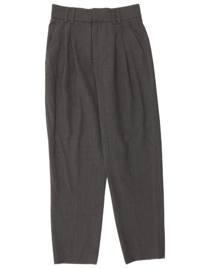Женские костюмные брюки Zara EU 32 2XS W22 L26, серый полиэстер