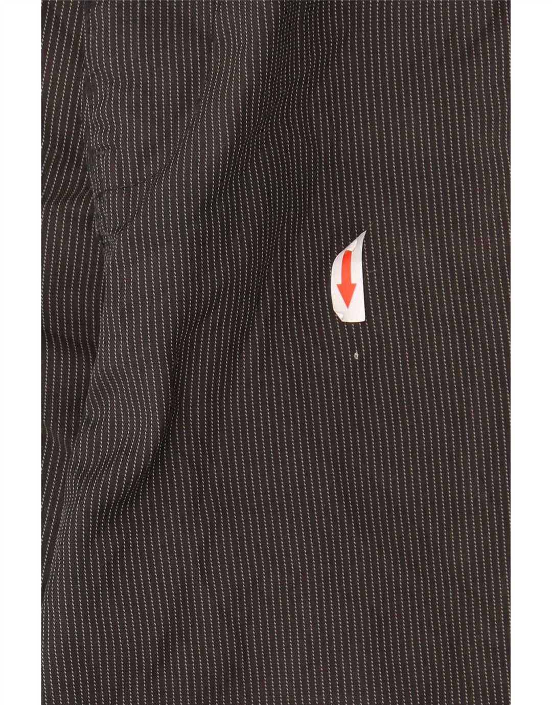 Мужские шорты чинос Hurley W38 XL, черные, полиэстер в тонкую полоску