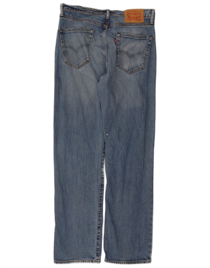 Мужские прямые джинсы Levi's 751 W32 L32 синие, хлопок