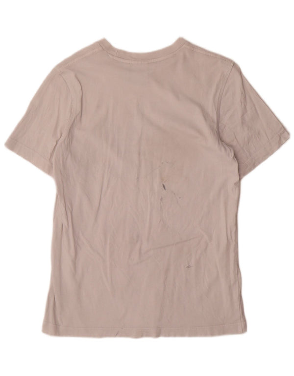 Мужская футболка с рисунком Adidas, маленькая белая