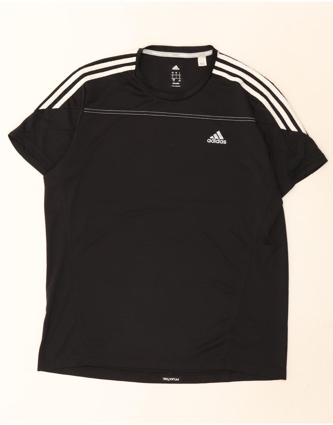 Adidas мужские Climalite большие черные полиэстер