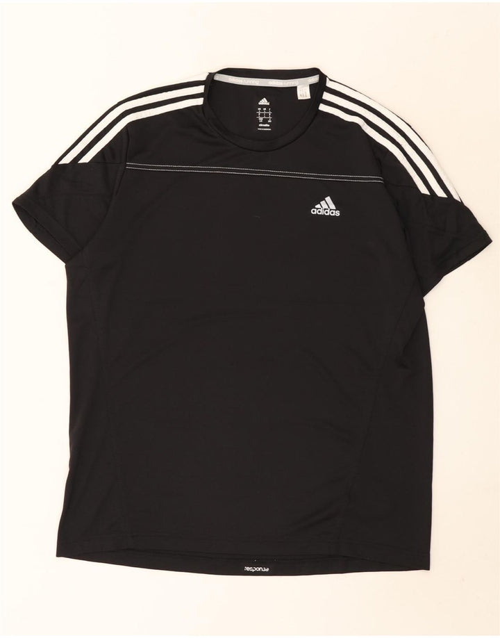 Adidas мужские Climalite большие черные полиэстер