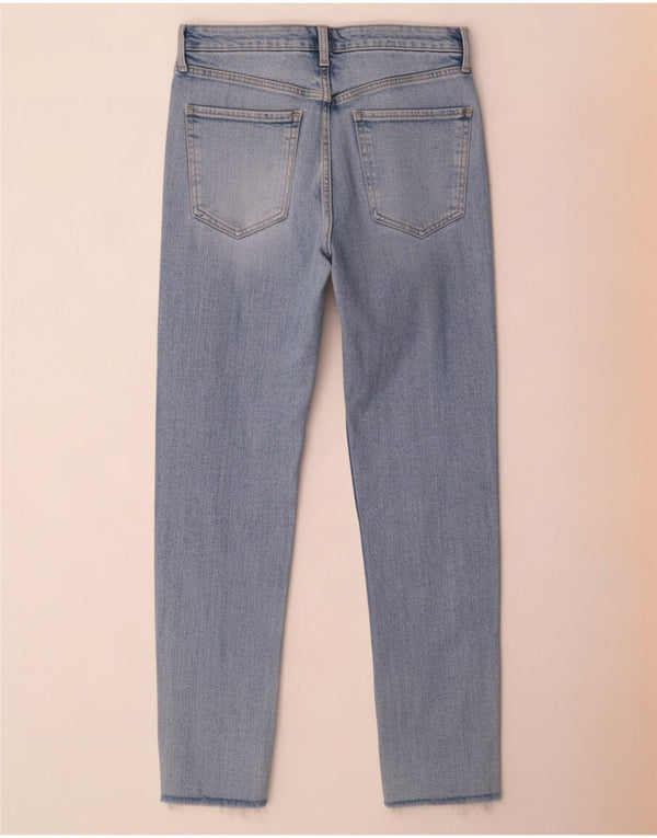 Женские зауженные джинсы Zara EU 42, большие W32 L26, синие, хлопок