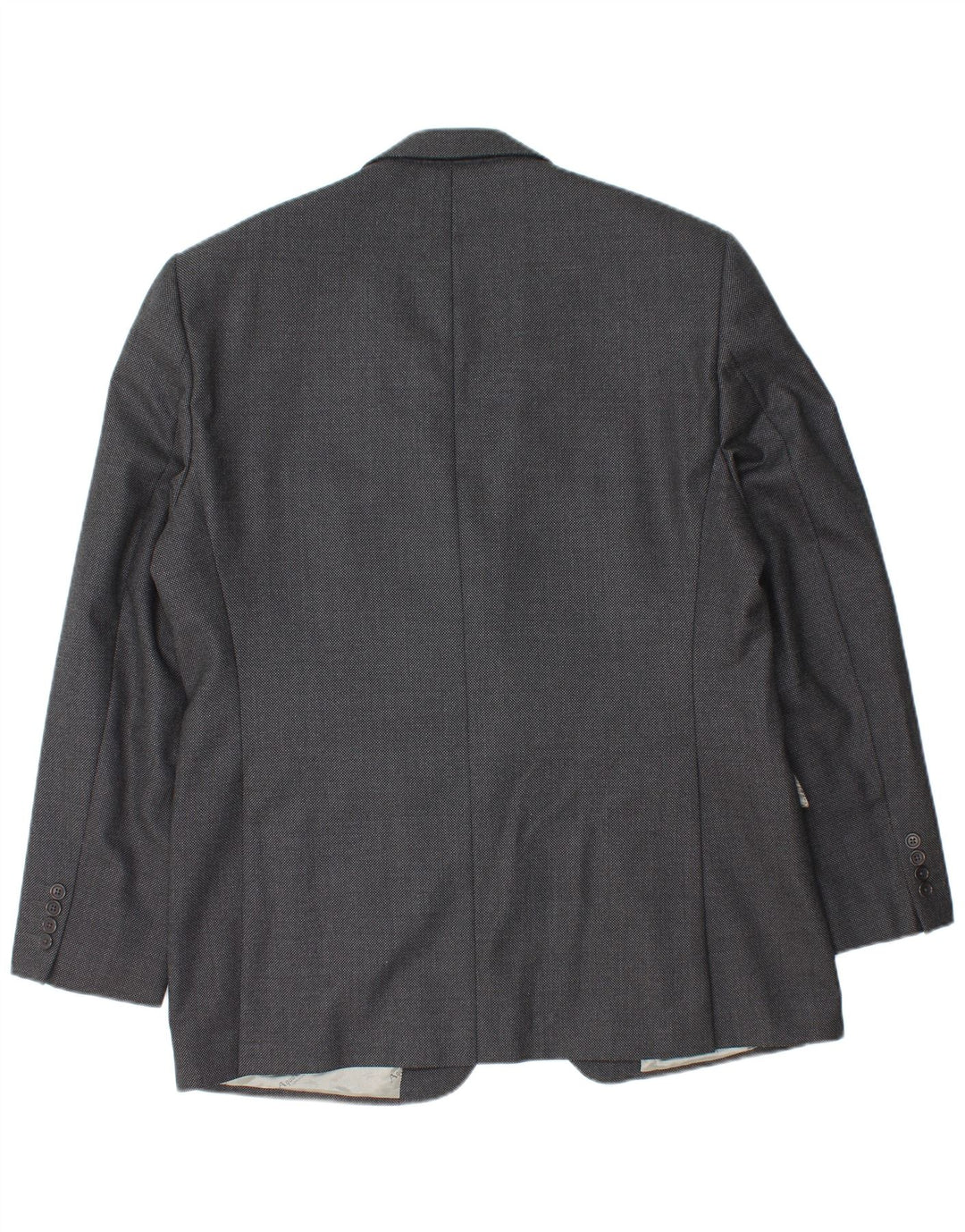 Мужской пиджак Aquascutum на 2 пуговицах, Великобритания, 46, 3XL, серая шерсть