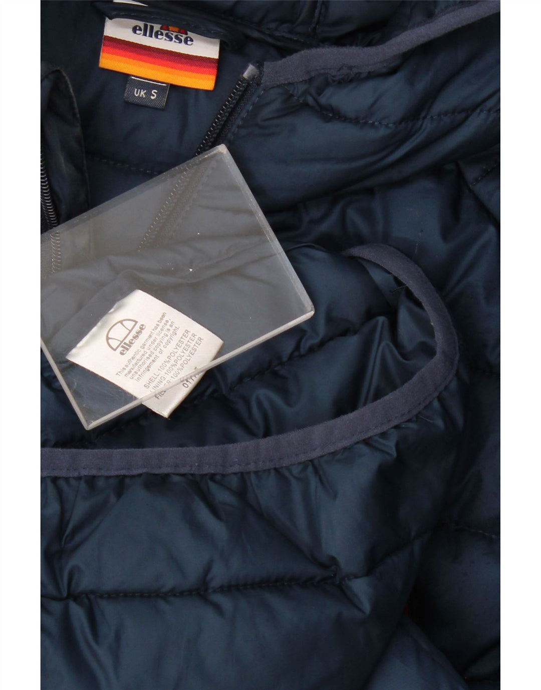 Мужская утепленная куртка ELLESSE UK 36, темно-синий, полиэстер