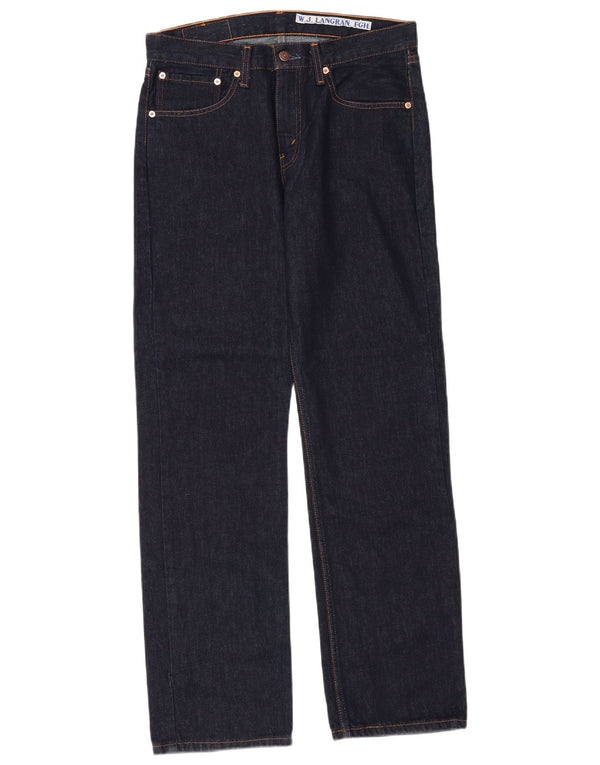 Мужские прямые джинсы LEVI'S 751 W32 L32 Темно-синие, хлопок