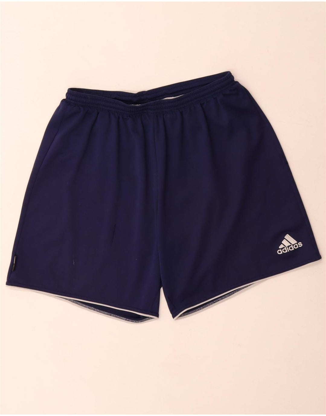 Мужские спортивные шорты Adidas, большие темно-синие, полиэстер