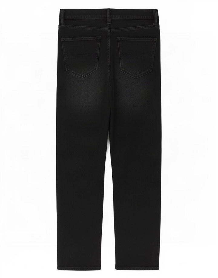 Мужские прямые джинсы Marks & Spencer W32 L33, черный хлопок