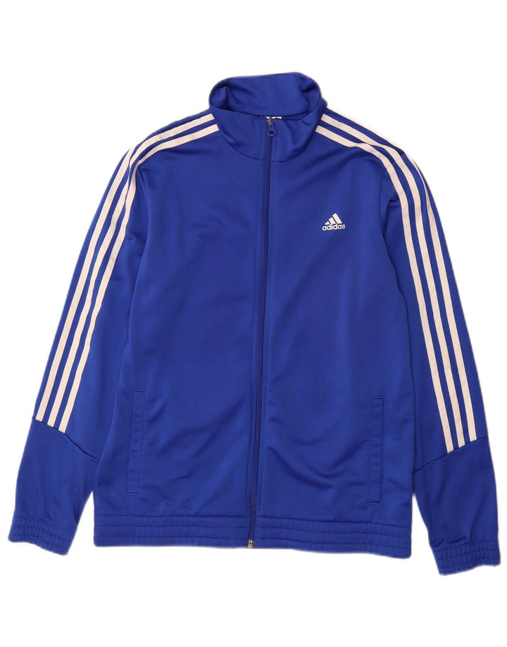 Спортивный костюм Adidas для мальчиков 13-14 лет, синий полиэстер