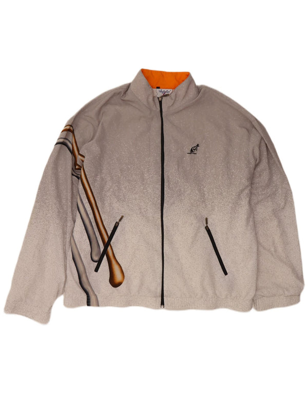 Мужская спортивная куртка AUSTRALIAN L'ALPINA IT 54 XL Серая в крапинку