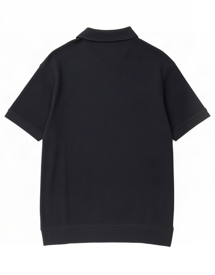 Мужская рубашка-поло Zara XL, черный хлопок