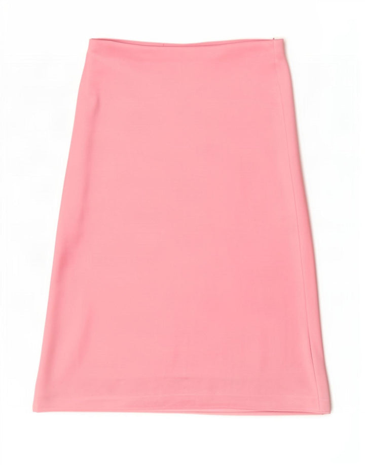 Женская юбка-трапеция Zara Medium W30, розовый полиэстер