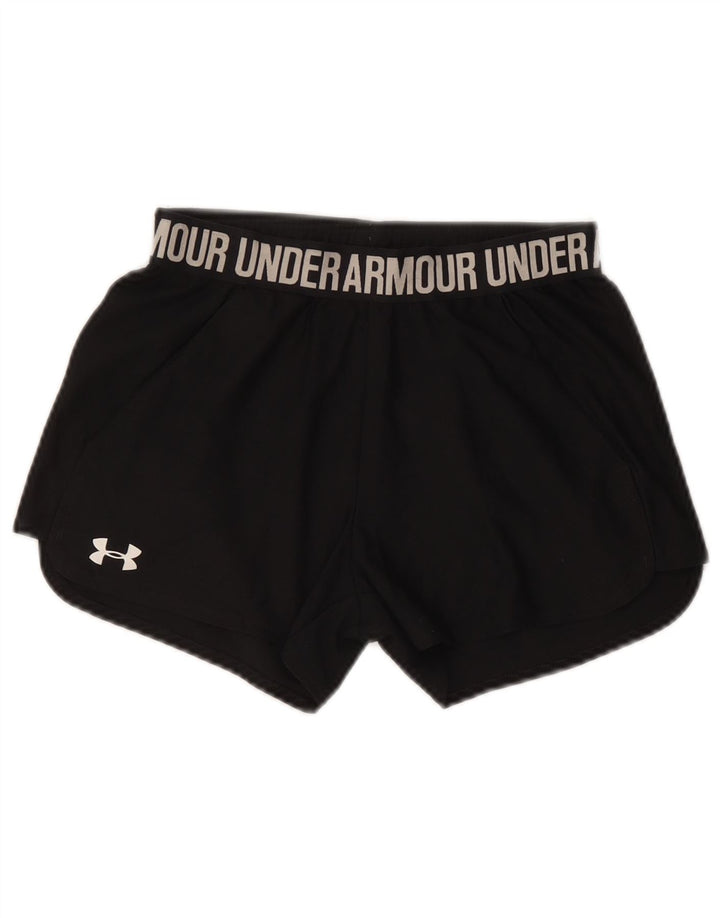 Женские спортивные шорты с графическим рисунком UNDER ARMOR UK 4 XS, черные