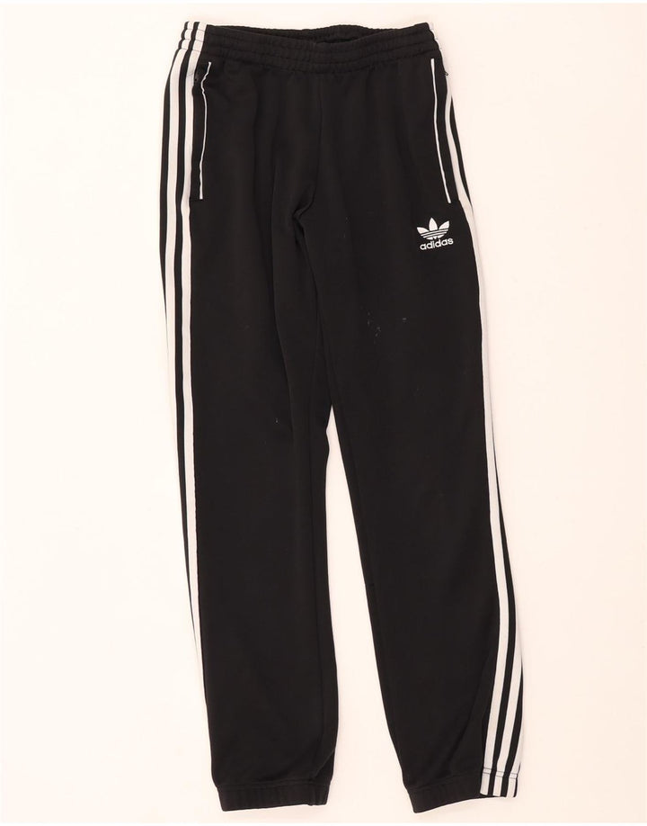 Adidas Мужские спортивные брюки Джоггеры Маленькие черные полиэстер