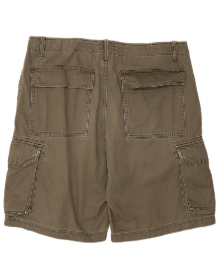 Мужские шорты карго Jack & Jones, большие, W34, хаки, хлопок