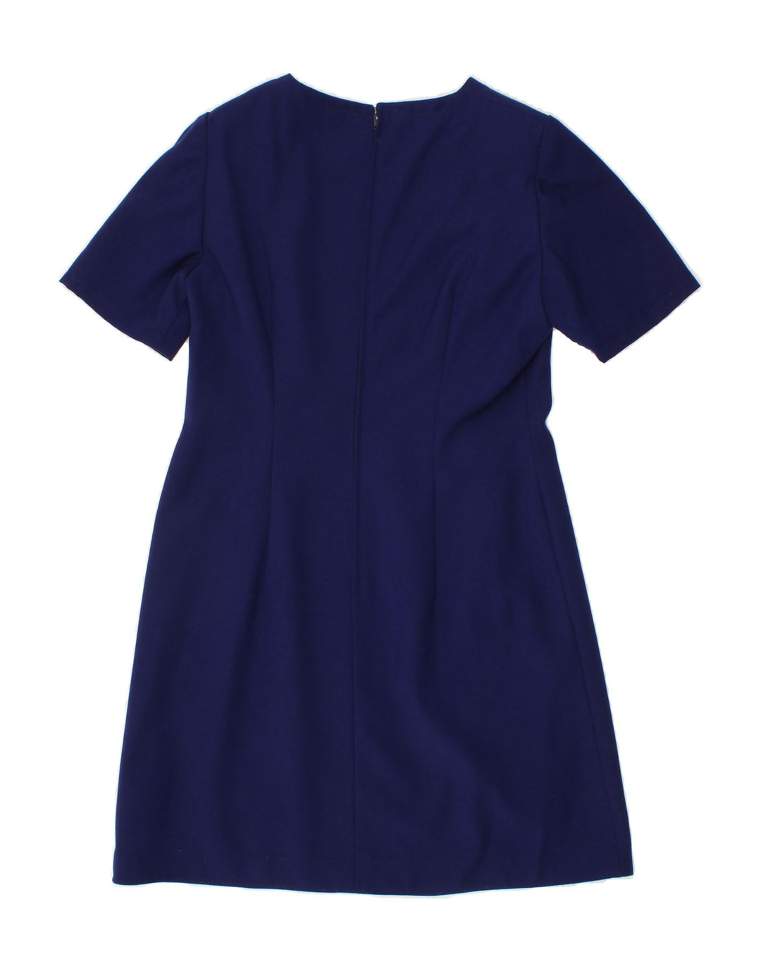 LANCETTI Womens A-Line Dress UK 12 Medium Navy Blue Vintage Lancetti and Second-Hand Lancetti from Messina Hembry 