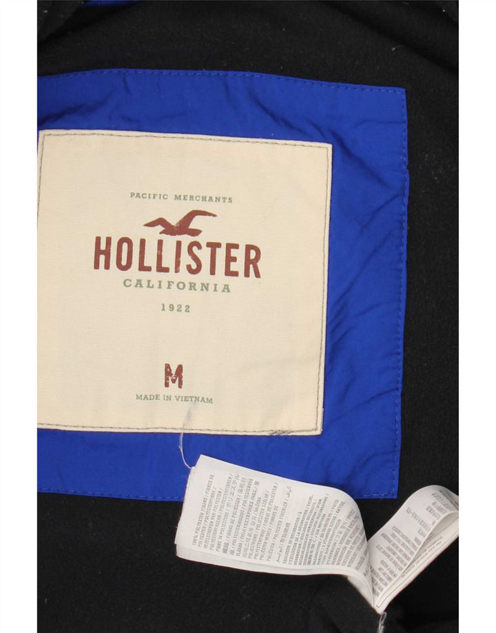 Мужской утепленный жилет Hollister UK 38, средний синий полиэстер