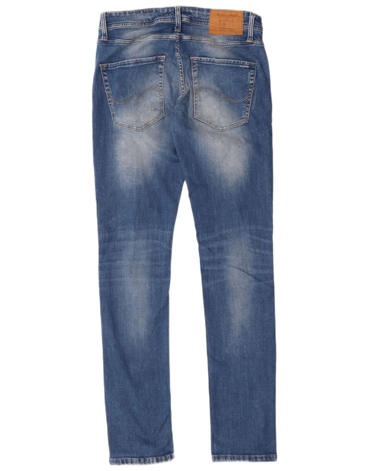 Мужские джинсы Jack & Jones Tim Slim W30 L32, синий хлопок