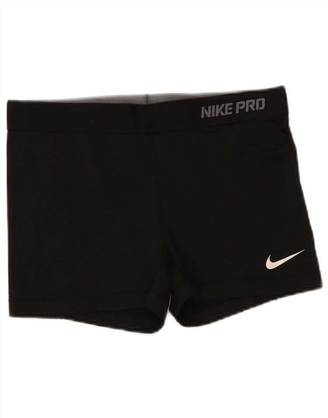 Женские спортивные шорты с графическим рисунком Nike Dri Fit UK 14, большие черные