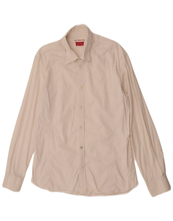 Мужская рубашка стандартного кроя Levi's XL Off White