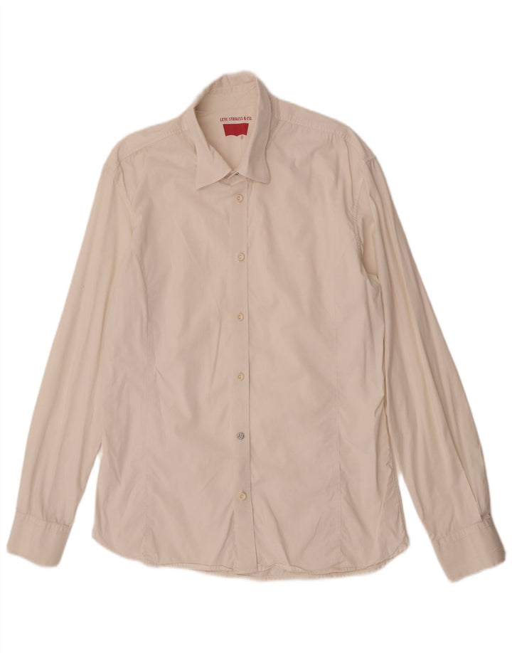 Мужская рубашка стандартного кроя Levi's XL Off White