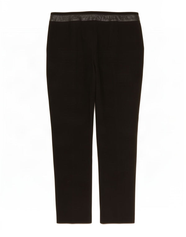 Женские зауженные брюки-чиносы Marks & Spencer UK 16, большие W38 L30, черные