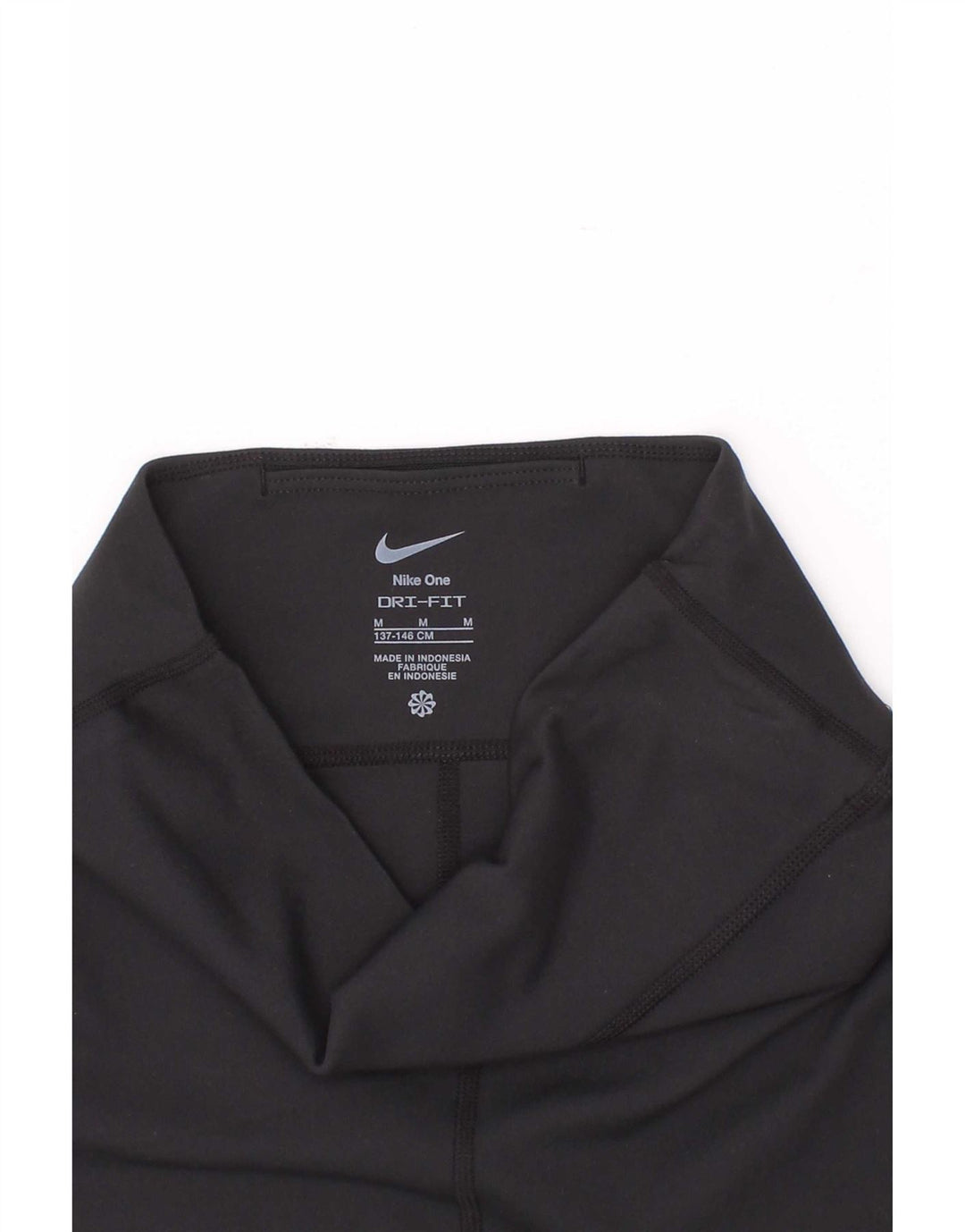 Спортивные шорты Nike Dri Fit для девочек 10–11 лет, средний черный, полиэстер