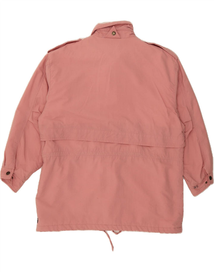 SAN FELICE Womens Military Jacket IT 44 Medium Pink Polyamide Vintage San Felice and Second-Hand San Felice from Messina Hembry 