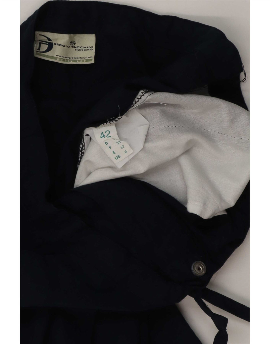 Женские спортивные брюки-капри Sergio Tacchini IT 42 Medium Navy Blue
