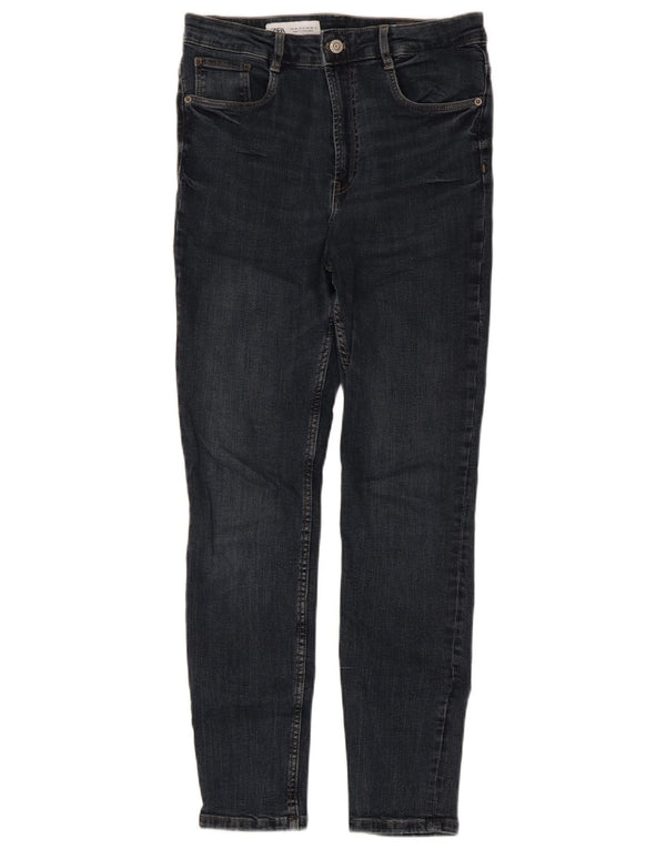 Женские джинсы скинни Zara EU 40 Medium W30 L27 Синие, хлопок