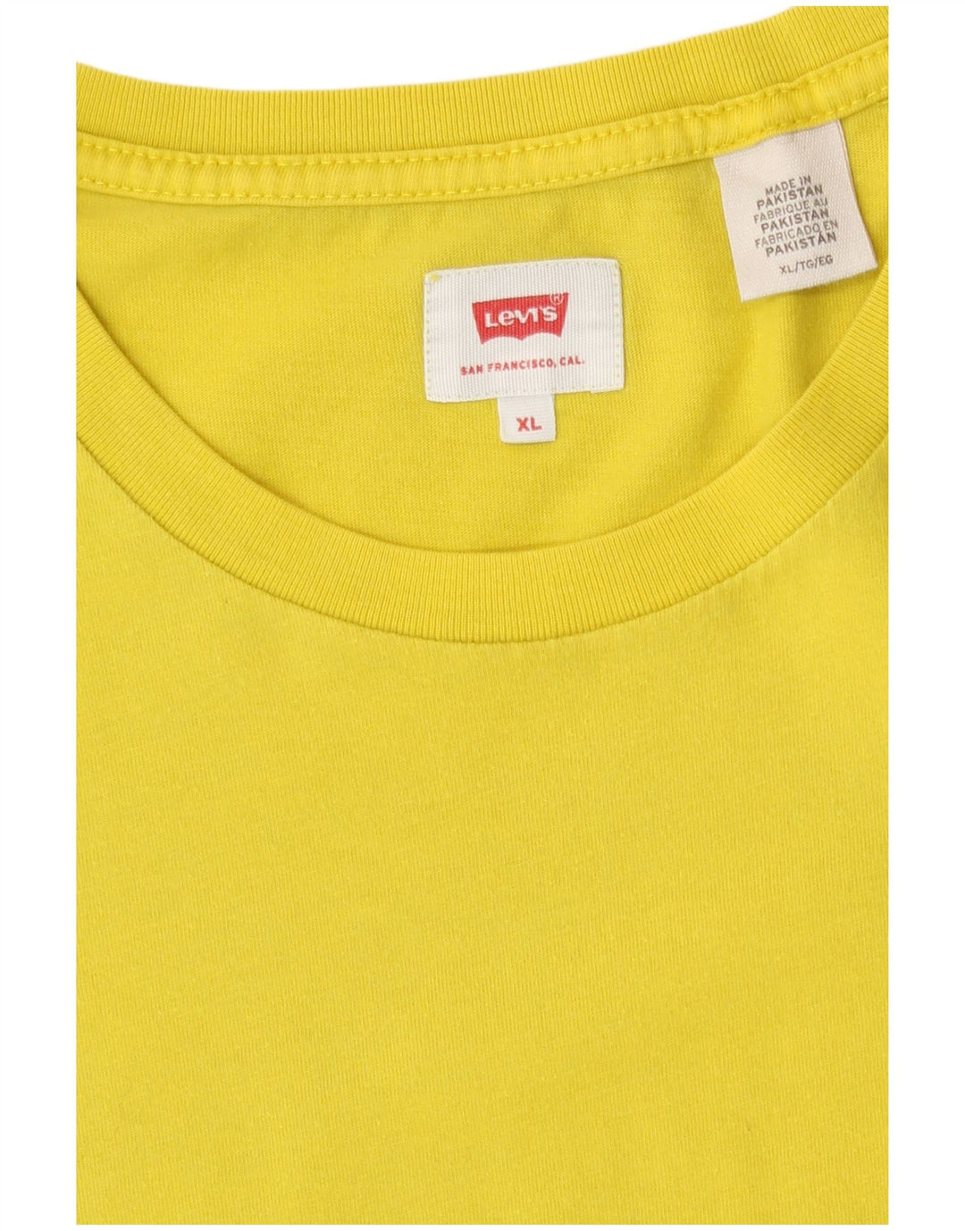 Мужская футболка Levi's Top XL Желтая