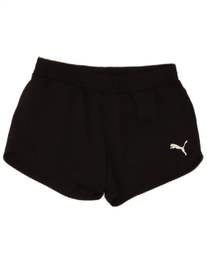 Женские спортивные шорты Puma UK 10, маленькие черные из полиэстера