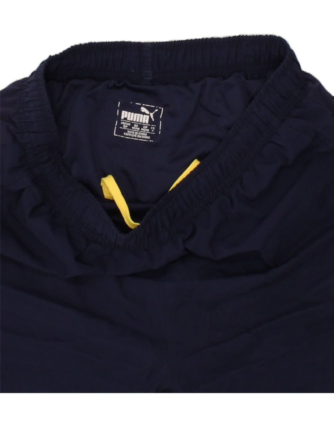 PUMA Mens Sport Shorts Small Navy Blue Polyester Vintage Puma and Second-Hand Puma from Messina Hembry 