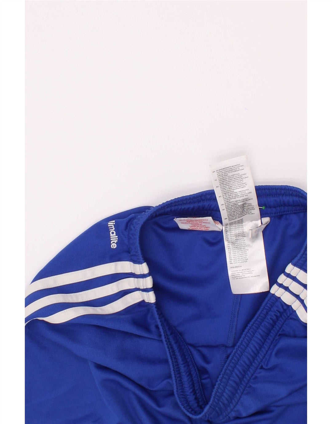 Спортивные шорты Adidas Climalite для мальчиков 11-12 лет, синие, полиэстер