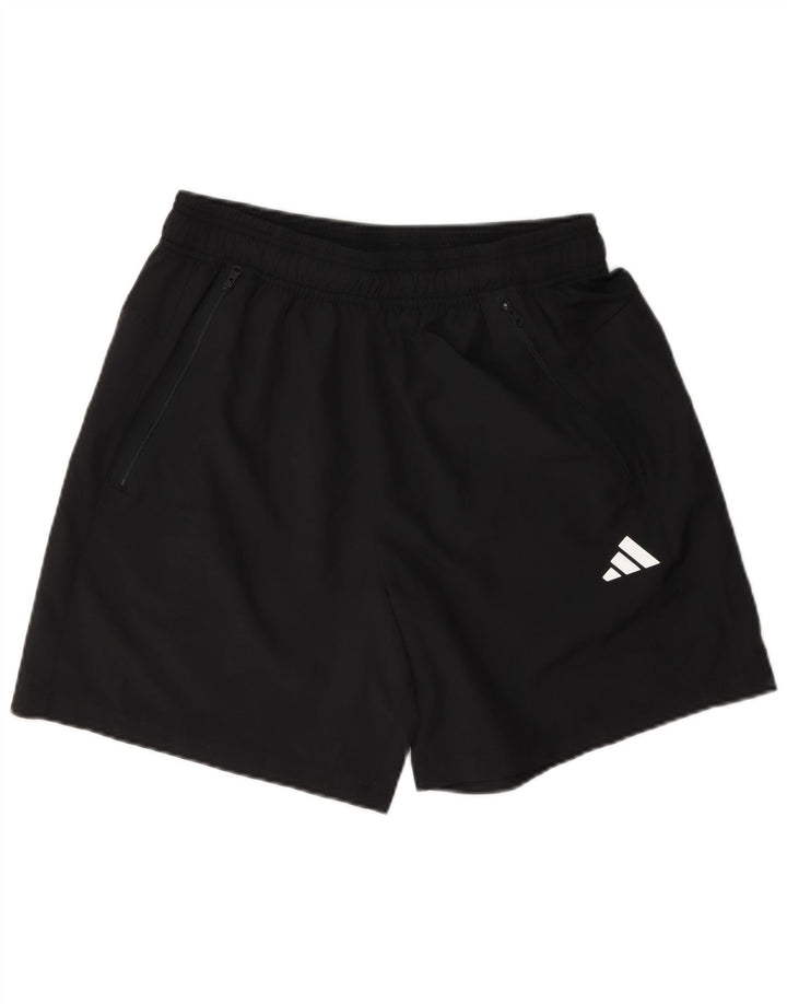 Мужские спортивные шорты Adidas Aeroready, средний черный полиэстер