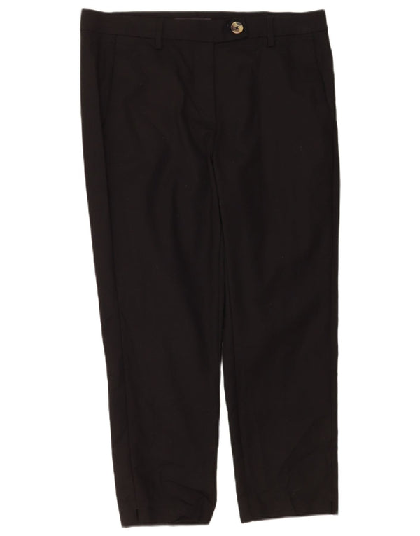 Женские укороченные брюки Marks & Spencer UK 12 Medium W30 L24 Черные