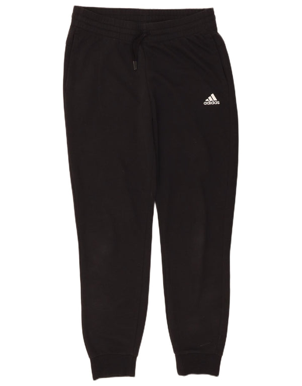 Женские спортивные брюки Adidas с графическим рисунком, джоггеры, Великобритания, 12/14, средние, черные
