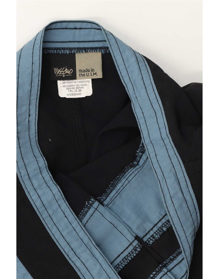 Мужские шорты для плавания Mossimo, маленькие черные нейлоновые с цветными блоками