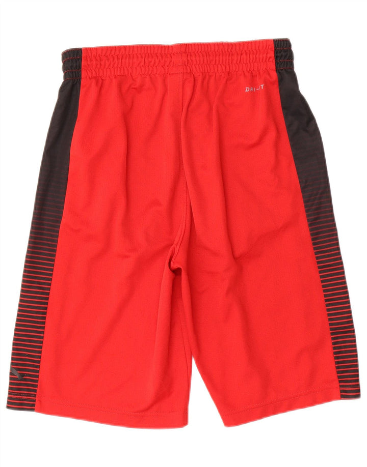 Мужские спортивные шорты Jordan Dri Fit с графическим рисунком, маленькие красные полиэстер с цветными блоками